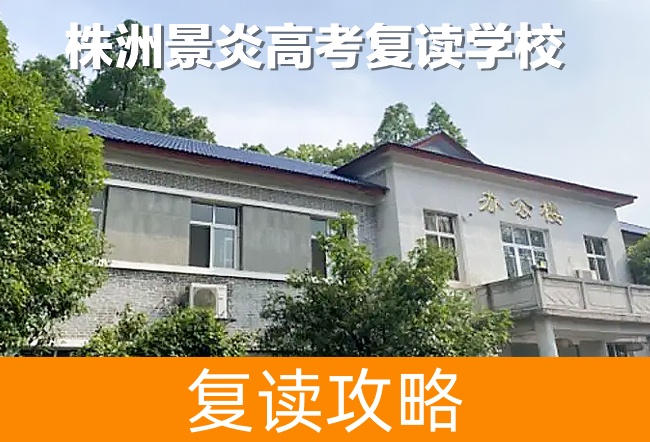 2025株洲景炎高考复读学校艺考生文化课冲刺班